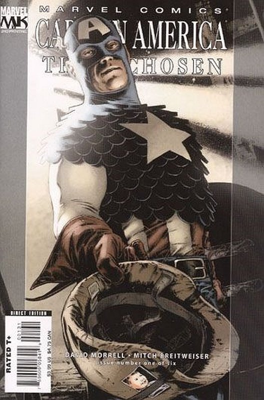 Cover of Captain America: The Chosen (2007 Ltd) #1. One of 250,000 Vintage American Comics on sale from Krypton!