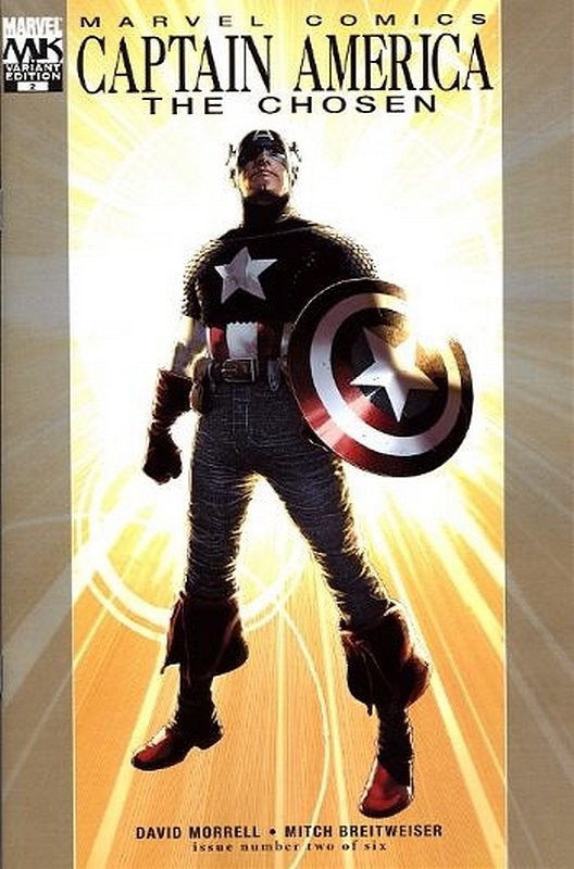 Cover of Captain America: The Chosen (2007 Ltd) #2. One of 250,000 Vintage American Comics on sale from Krypton!