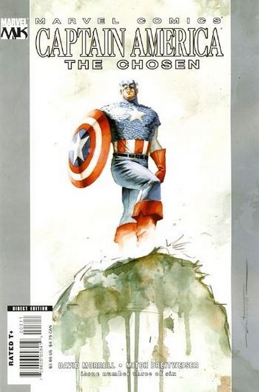 Cover of Captain America: The Chosen (2007 Ltd) #3. One of 250,000 Vintage American Comics on sale from Krypton!