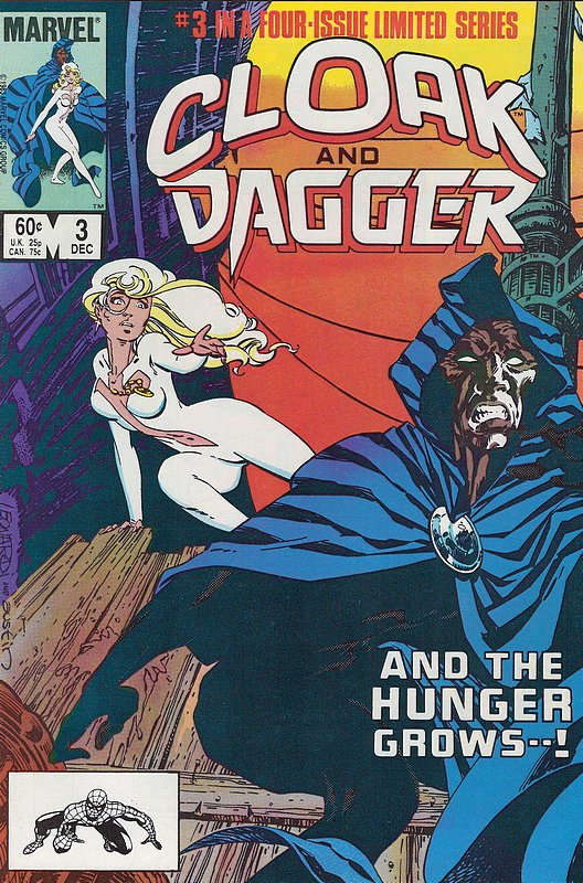 Cover of Cloak & Dagger (1983 Ltd) #3. One of 250,000 Vintage American Comics on sale from Krypton!