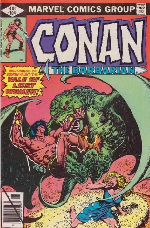 Cover of Conan the Barbarian (Vol 1) #104. One of 250,000 Vintage American Comics on sale from Krypton!