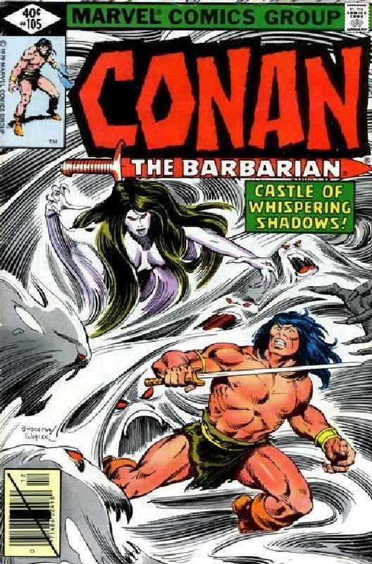 Cover of Conan the Barbarian (Vol 1) #105. One of 250,000 Vintage American Comics on sale from Krypton!