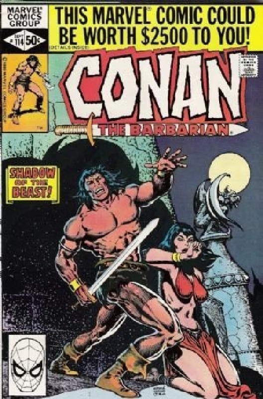 Cover of Conan the Barbarian (Vol 1) #114. One of 250,000 Vintage American Comics on sale from Krypton!