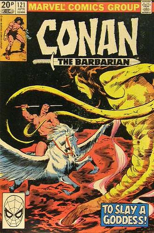 Cover of Conan the Barbarian (Vol 1) #121. One of 250,000 Vintage American Comics on sale from Krypton!