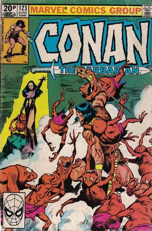 Cover of Conan the Barbarian (Vol 1) #123. One of 250,000 Vintage American Comics on sale from Krypton!