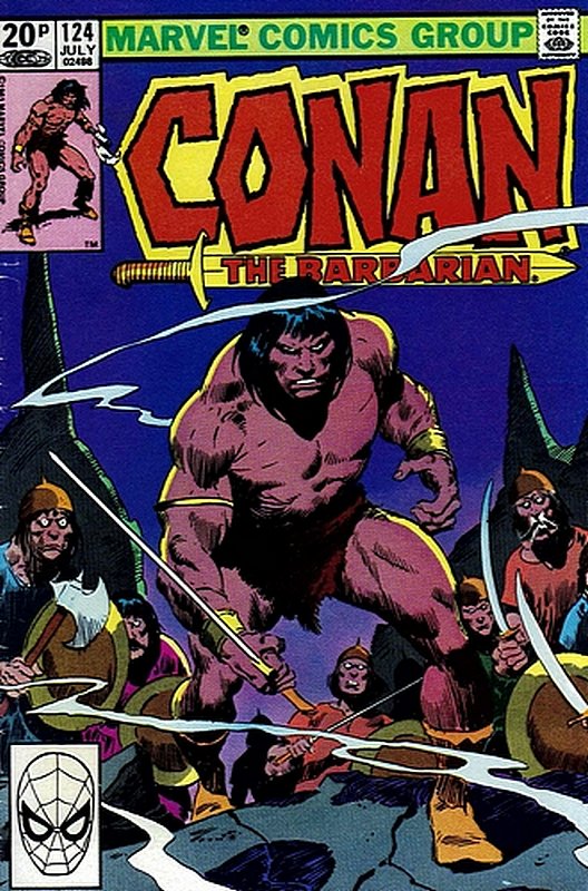 Cover of Conan the Barbarian (Vol 1) #124. One of 250,000 Vintage American Comics on sale from Krypton!