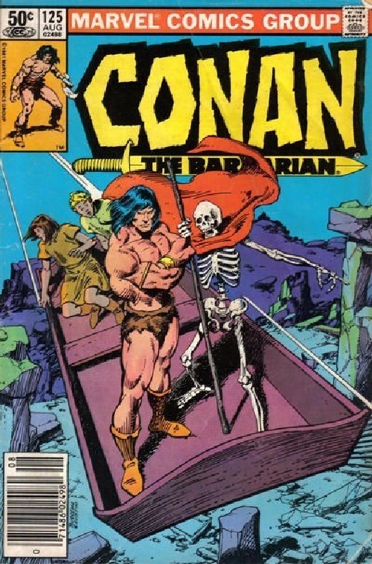 Cover of Conan the Barbarian (Vol 1) #125. One of 250,000 Vintage American Comics on sale from Krypton!
