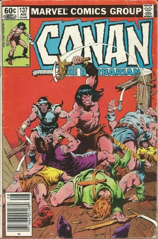 Cover of Conan the Barbarian (Vol 1) #137. One of 250,000 Vintage American Comics on sale from Krypton!