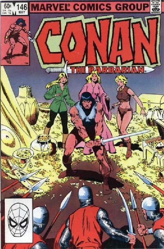 Cover of Conan the Barbarian (Vol 1) #146. One of 250,000 Vintage American Comics on sale from Krypton!