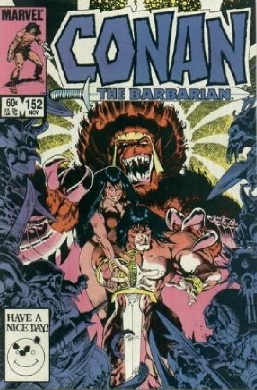 Cover of Conan the Barbarian (Vol 1) #152. One of 250,000 Vintage American Comics on sale from Krypton!