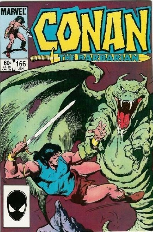 Cover of Conan the Barbarian (Vol 1) #166. One of 250,000 Vintage American Comics on sale from Krypton!