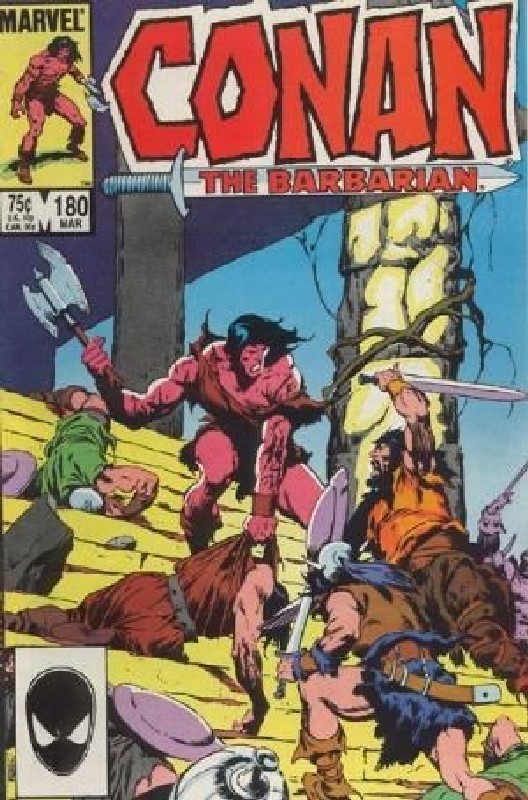 Cover of Conan the Barbarian (Vol 1) #180. One of 250,000 Vintage American Comics on sale from Krypton!