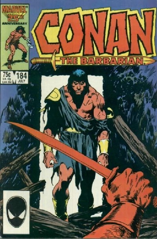 Cover of Conan the Barbarian (Vol 1) #184. One of 250,000 Vintage American Comics on sale from Krypton!