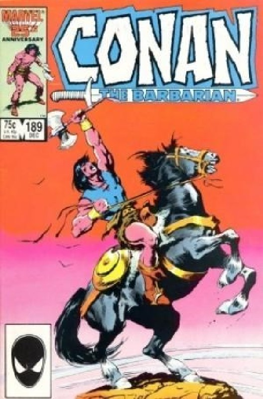 Cover of Conan the Barbarian (Vol 1) #189. One of 250,000 Vintage American Comics on sale from Krypton!