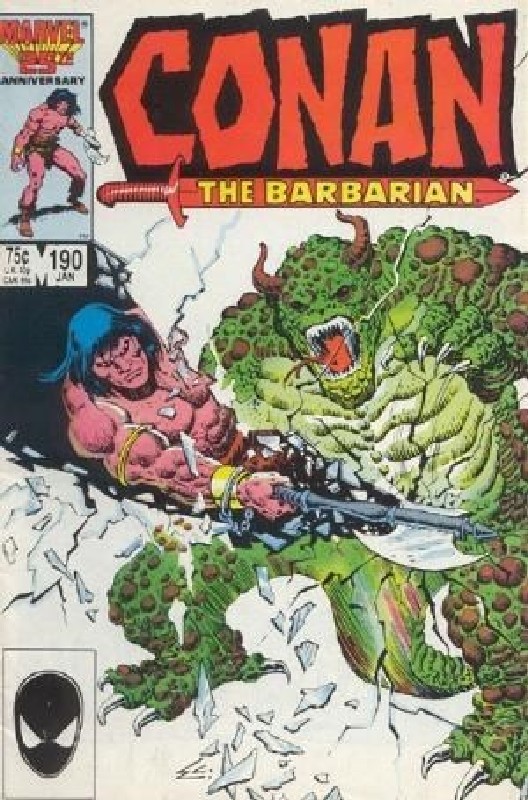 Cover of Conan the Barbarian (Vol 1) #190. One of 250,000 Vintage American Comics on sale from Krypton!
