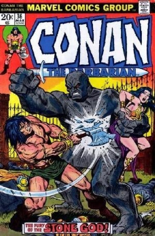 Cover of Conan the Barbarian (Vol 1) #36. One of 250,000 Vintage American Comics on sale from Krypton!