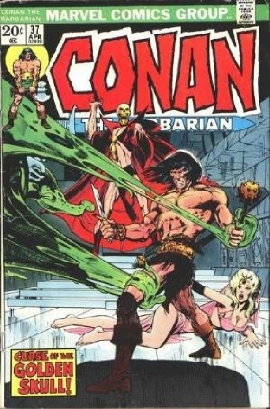 Neal Adams art<br> Cover of Conan the Barbarian (Vol 1) #37. One of 250,000 Vintage American Comics on sale from Krypton!