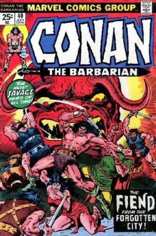 Cover of Conan the Barbarian (Vol 1) #40. One of 250,000 Vintage American Comics on sale from Krypton!