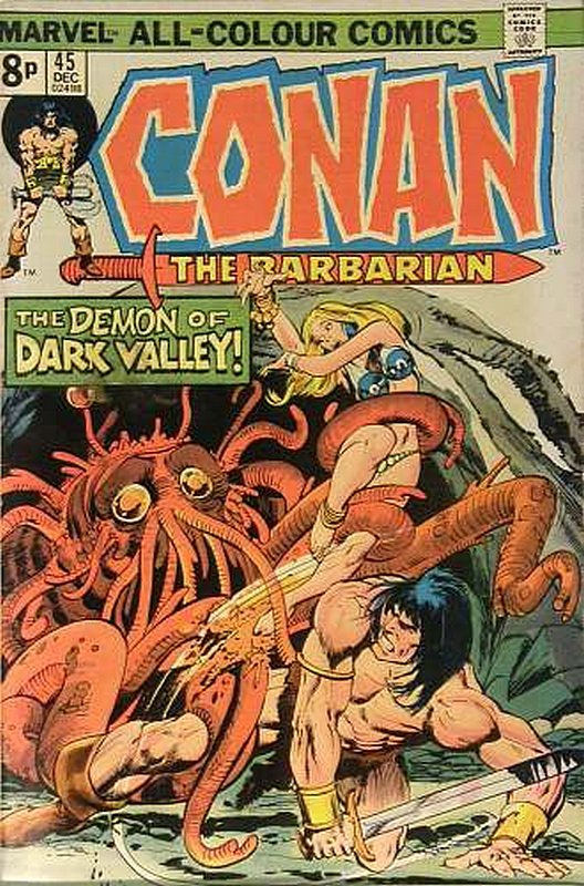 Cover of Conan the Barbarian (Vol 1) #45. One of 250,000 Vintage American Comics on sale from Krypton!