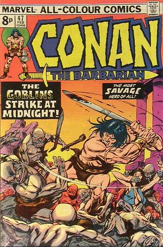 Cover of Conan the Barbarian (Vol 1) #47. One of 250,000 Vintage American Comics on sale from Krypton!