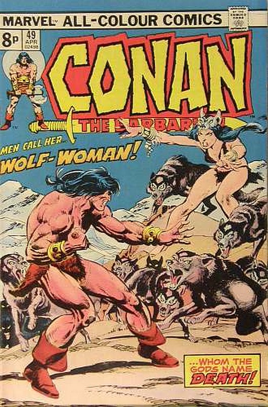 Cover of Conan the Barbarian (Vol 1) #49. One of 250,000 Vintage American Comics on sale from Krypton!