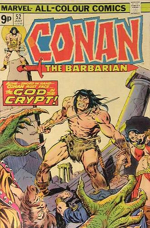 Cover of Conan the Barbarian (Vol 1) #52. One of 250,000 Vintage American Comics on sale from Krypton!