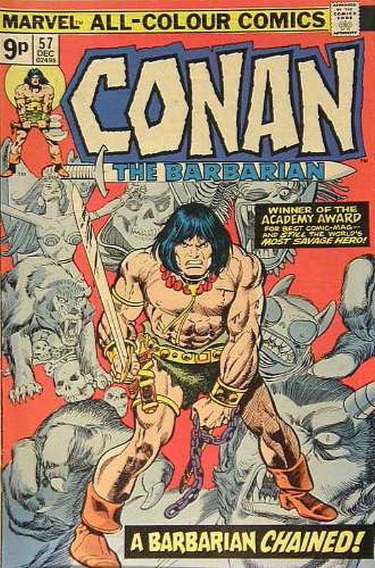 Cover of Conan the Barbarian (Vol 1) #57. One of 250,000 Vintage American Comics on sale from Krypton!