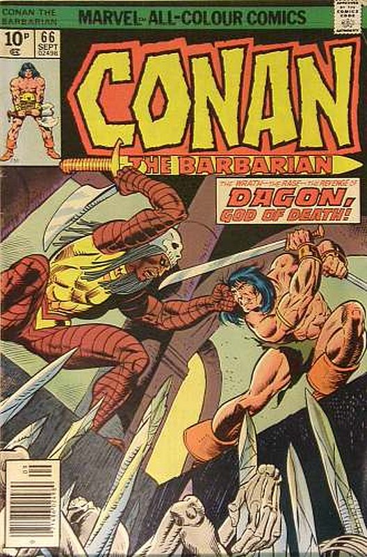 Cover of Conan the Barbarian (Vol 1) #66. One of 250,000 Vintage American Comics on sale from Krypton!
