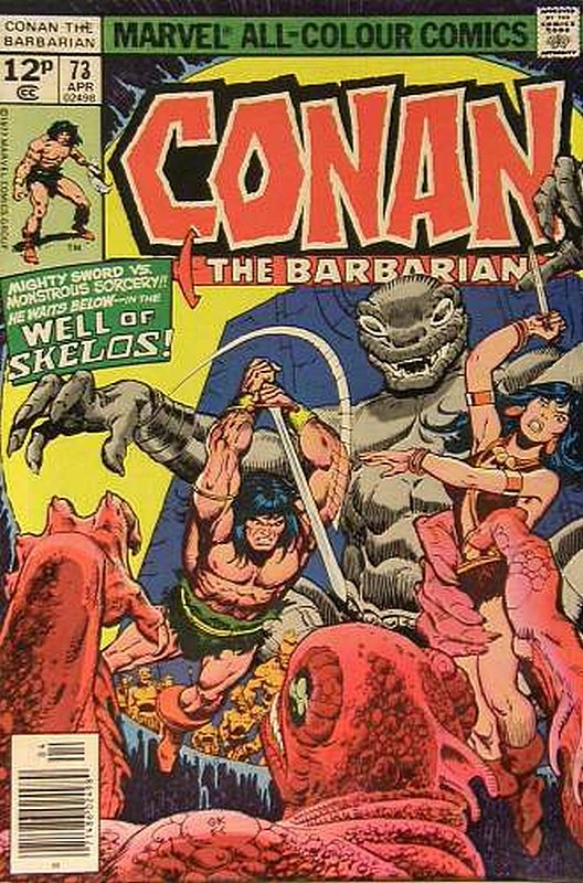 Cover of Conan the Barbarian (Vol 1) #73. One of 250,000 Vintage American Comics on sale from Krypton!