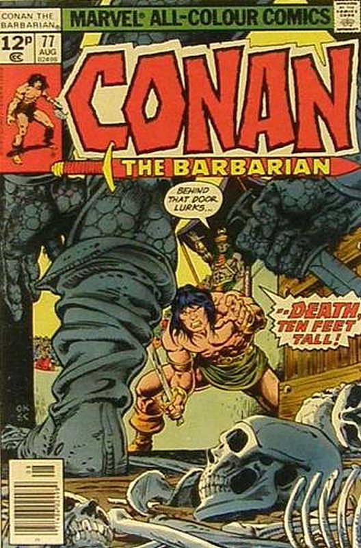 Cover of Conan the Barbarian (Vol 1) #77. One of 250,000 Vintage American Comics on sale from Krypton!