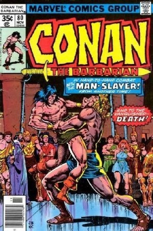 Cover of Conan the Barbarian (Vol 1) #80. One of 250,000 Vintage American Comics on sale from Krypton!