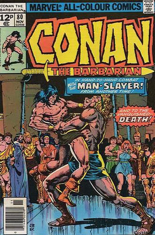 Cover of Conan the Barbarian (Vol 1) #80. One of 250,000 Vintage American Comics on sale from Krypton!