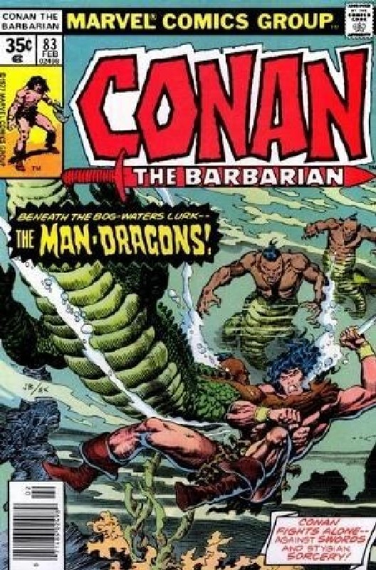 Cover of Conan the Barbarian (Vol 1) #83. One of 250,000 Vintage American Comics on sale from Krypton!