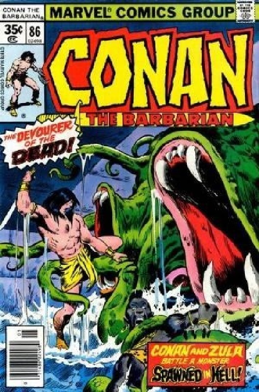 Cover of Conan the Barbarian (Vol 1) #86. One of 250,000 Vintage American Comics on sale from Krypton!