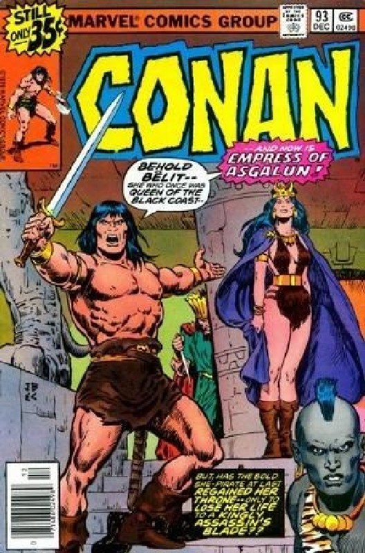Cover of Conan the Barbarian (Vol 1) #93. One of 250,000 Vintage American Comics on sale from Krypton!