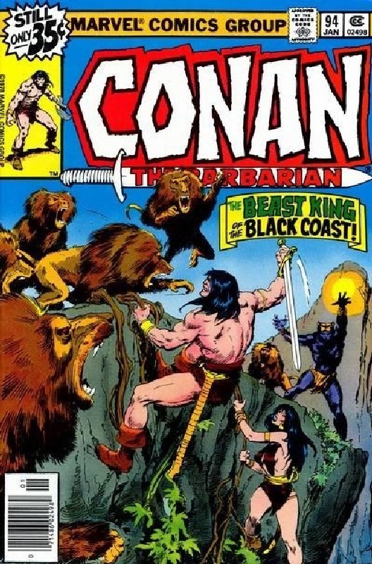 Cover of Conan the Barbarian (Vol 1) #94. One of 250,000 Vintage American Comics on sale from Krypton!