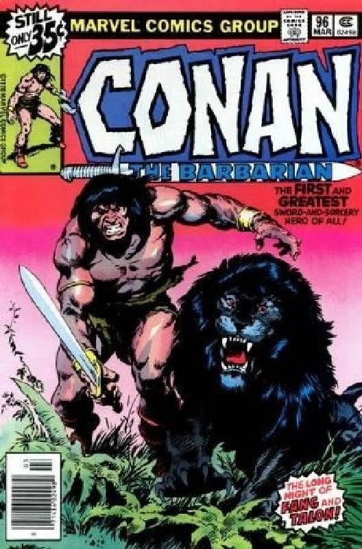 Cover of Conan the Barbarian (Vol 1) #96. One of 250,000 Vintage American Comics on sale from Krypton!