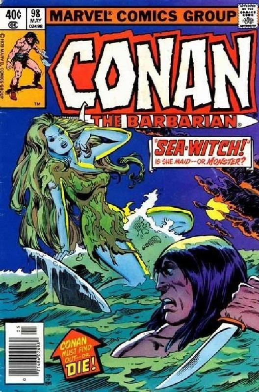 Cover of Conan the Barbarian (Vol 1) #98. One of 250,000 Vintage American Comics on sale from Krypton!