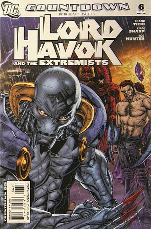 Cover of Countdown Presents: Lord Havok & the Extremists #6. One of 250,000 Vintage American Comics on sale from Krypton!