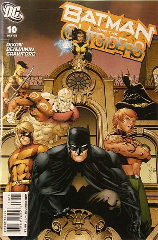 Cover of Batman & The Outsiders (Vol 2) #10. One of 250,000 Vintage American Comics on sale from Krypton!