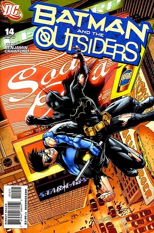 Cover of Batman & The Outsiders (Vol 2) #14. One of 250,000 Vintage American Comics on sale from Krypton!