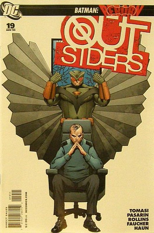 Cover of Batman & The Outsiders (Vol 2) #19. One of 250,000 Vintage American Comics on sale from Krypton!