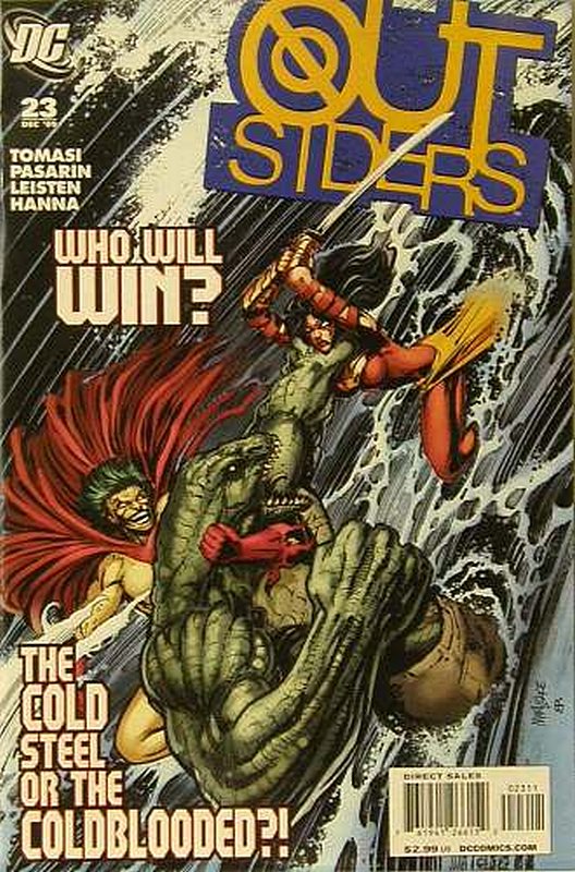 Cover of Batman & The Outsiders (Vol 2) #23. One of 250,000 Vintage American Comics on sale from Krypton!