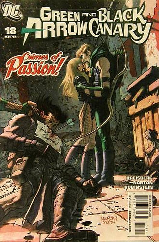 Cover of Green Arrow/Black Canary #18. One of 250,000 Vintage American Comics on sale from Krypton!
