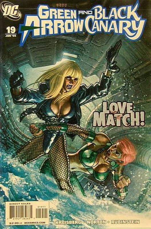 Cover of Green Arrow/Black Canary #19. One of 250,000 Vintage American Comics on sale from Krypton!