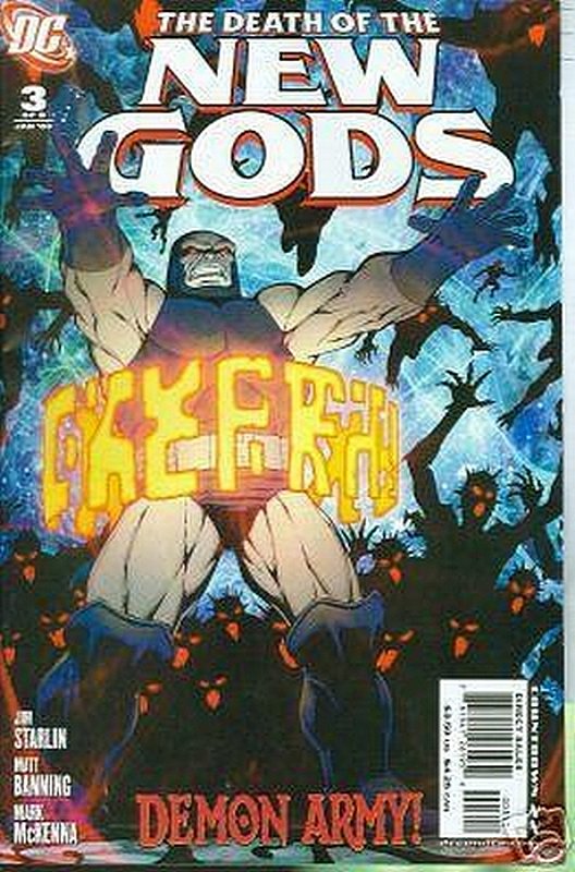 Cover of Death of the New Gods (2007 Ltd) #3. One of 250,000 Vintage American Comics on sale from Krypton!