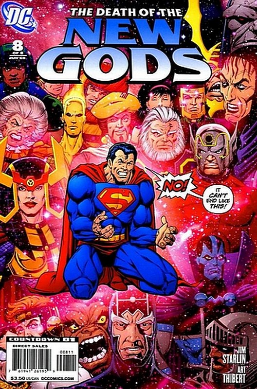 Cover of Death of the New Gods (2007 Ltd) #8. One of 250,000 Vintage American Comics on sale from Krypton!