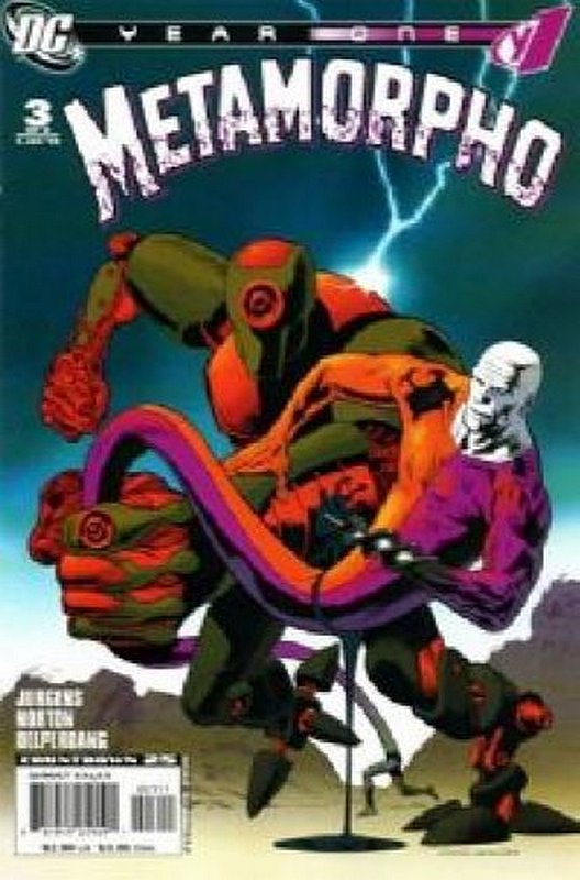 Cover of Metamorpho: Year One (2007 Ltd) #3. One of 250,000 Vintage American Comics on sale from Krypton!