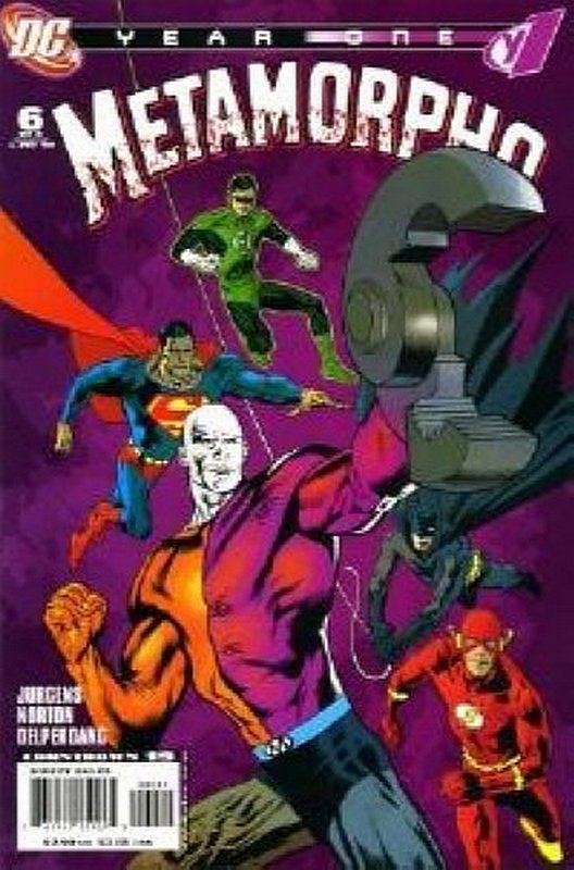 Cover of Metamorpho: Year One (2007 Ltd) #6. One of 250,000 Vintage American Comics on sale from Krypton!