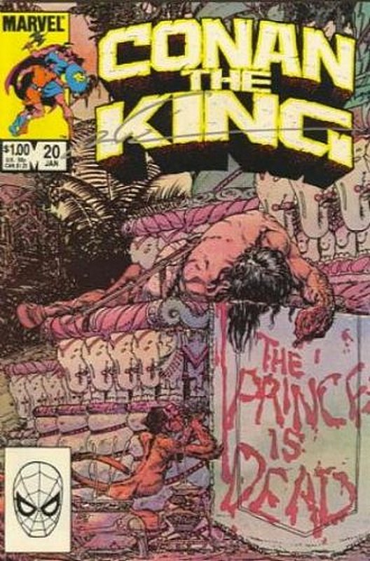 Cover of Conan the King (Vol 1) #20. One of 250,000 Vintage American Comics on sale from Krypton!